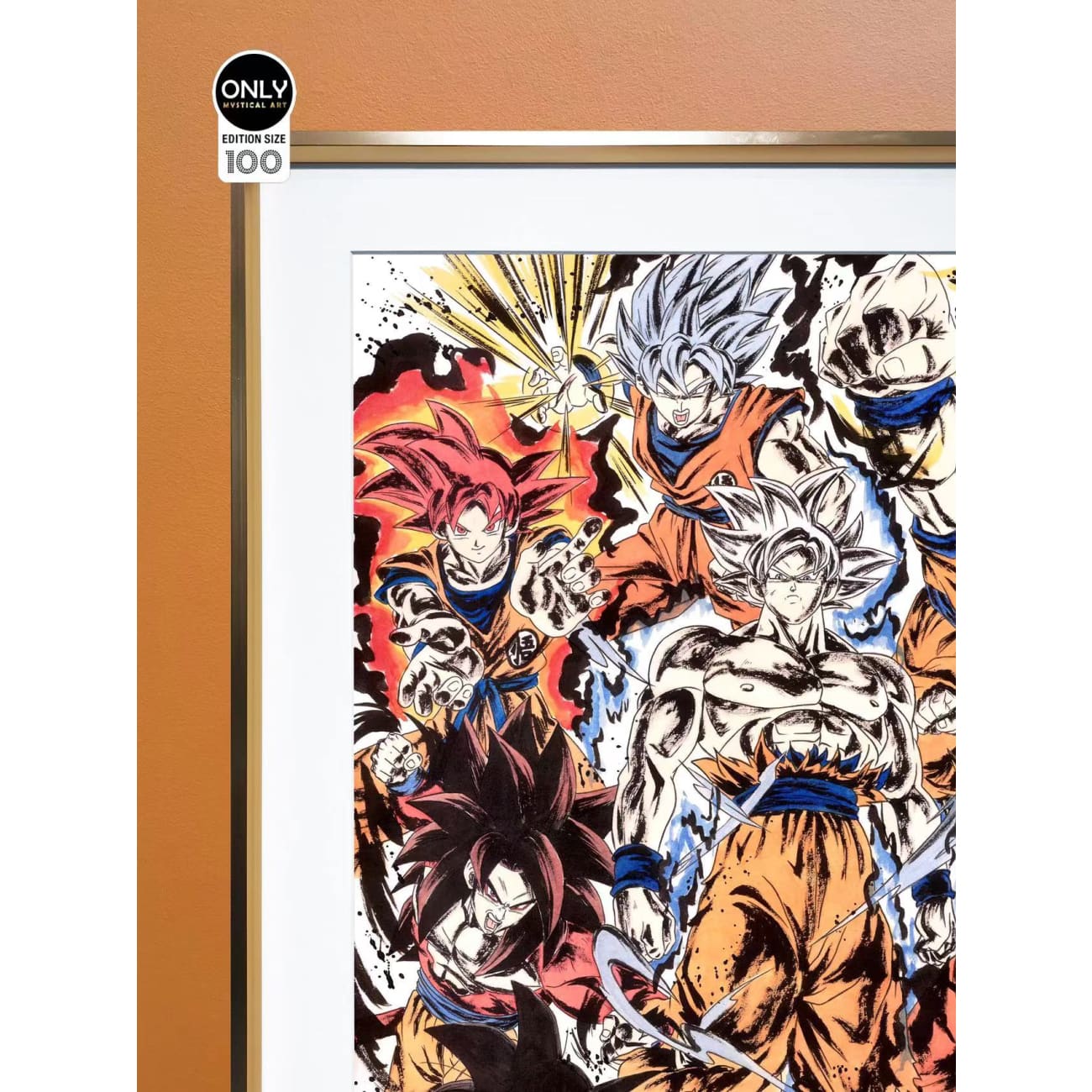  Mystical Art - Son Goku multiple forms [Large/ small]