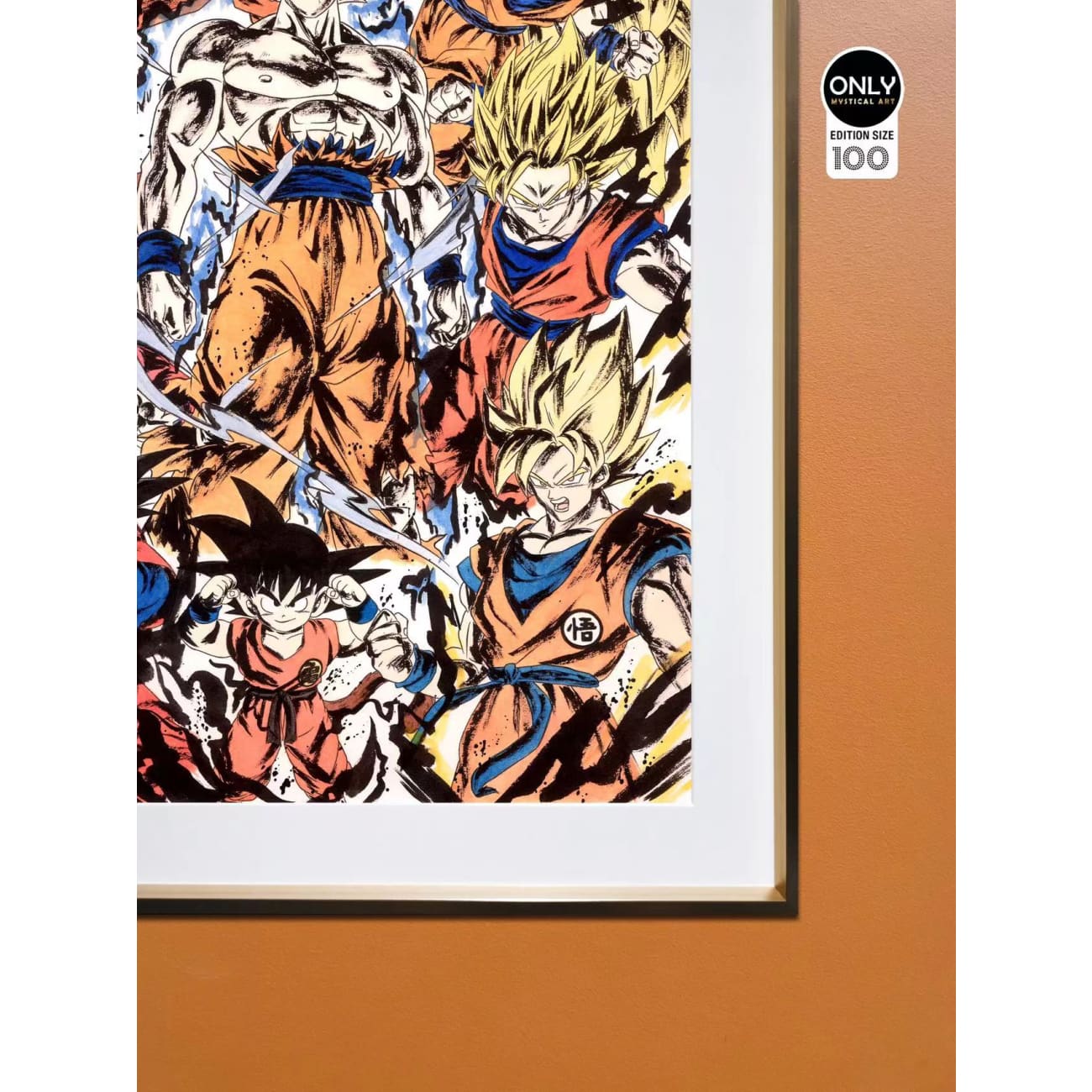  Mystical Art - Son Goku multiple forms [Large/ small]