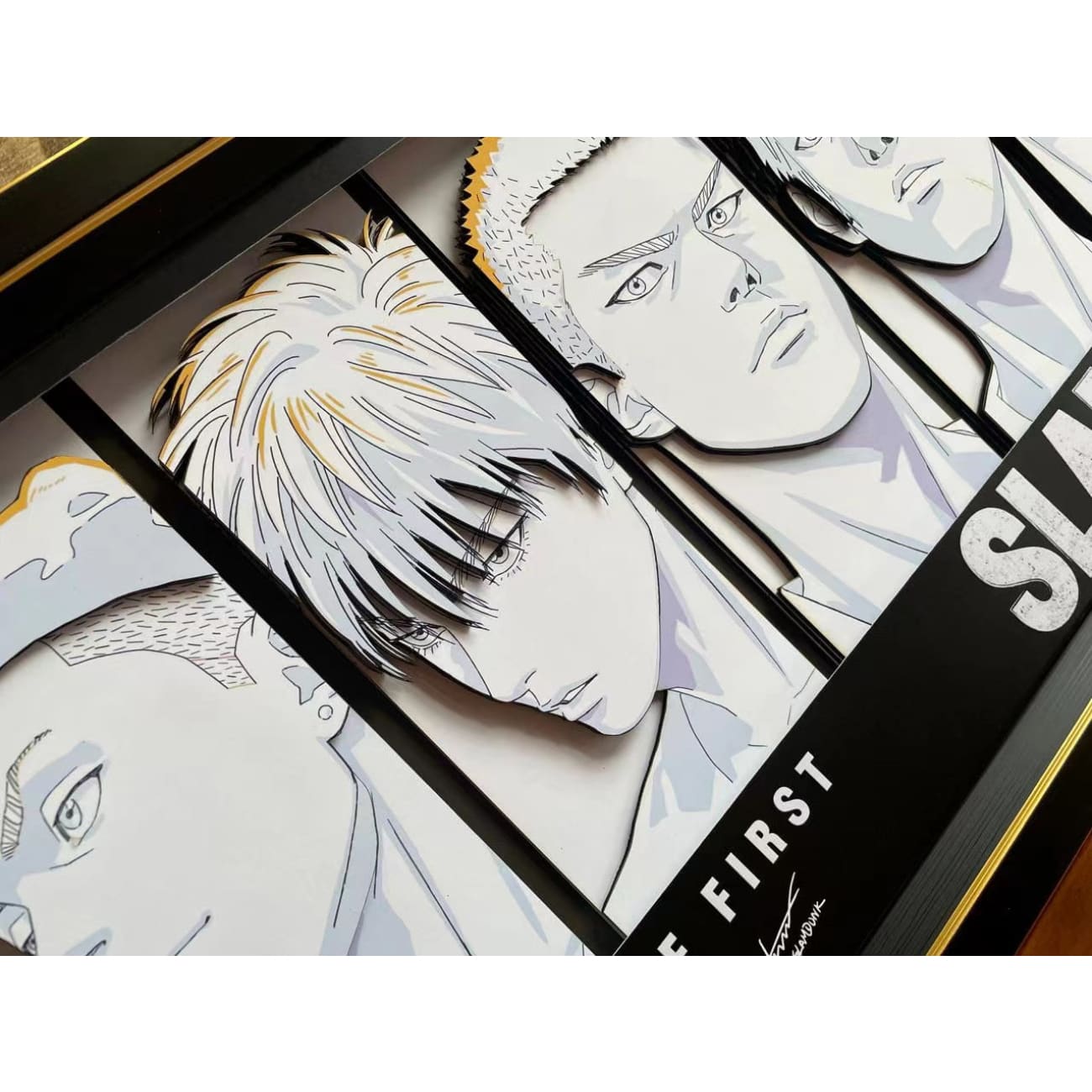 Mystical Art - The First Slam Dunk Shohoku Team 3D Poster Frame [2 Variants]
