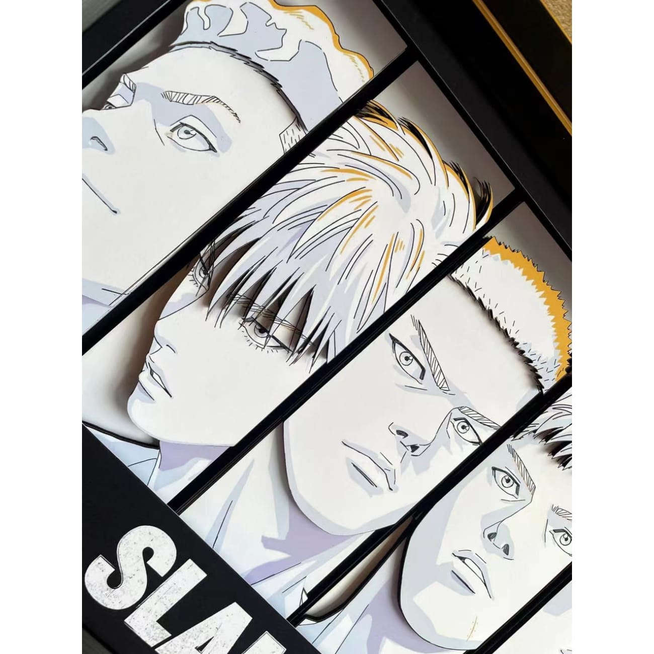 Mystical Art - The First Slam Dunk Shohoku Team 3D Poster Frame [2 Variants]