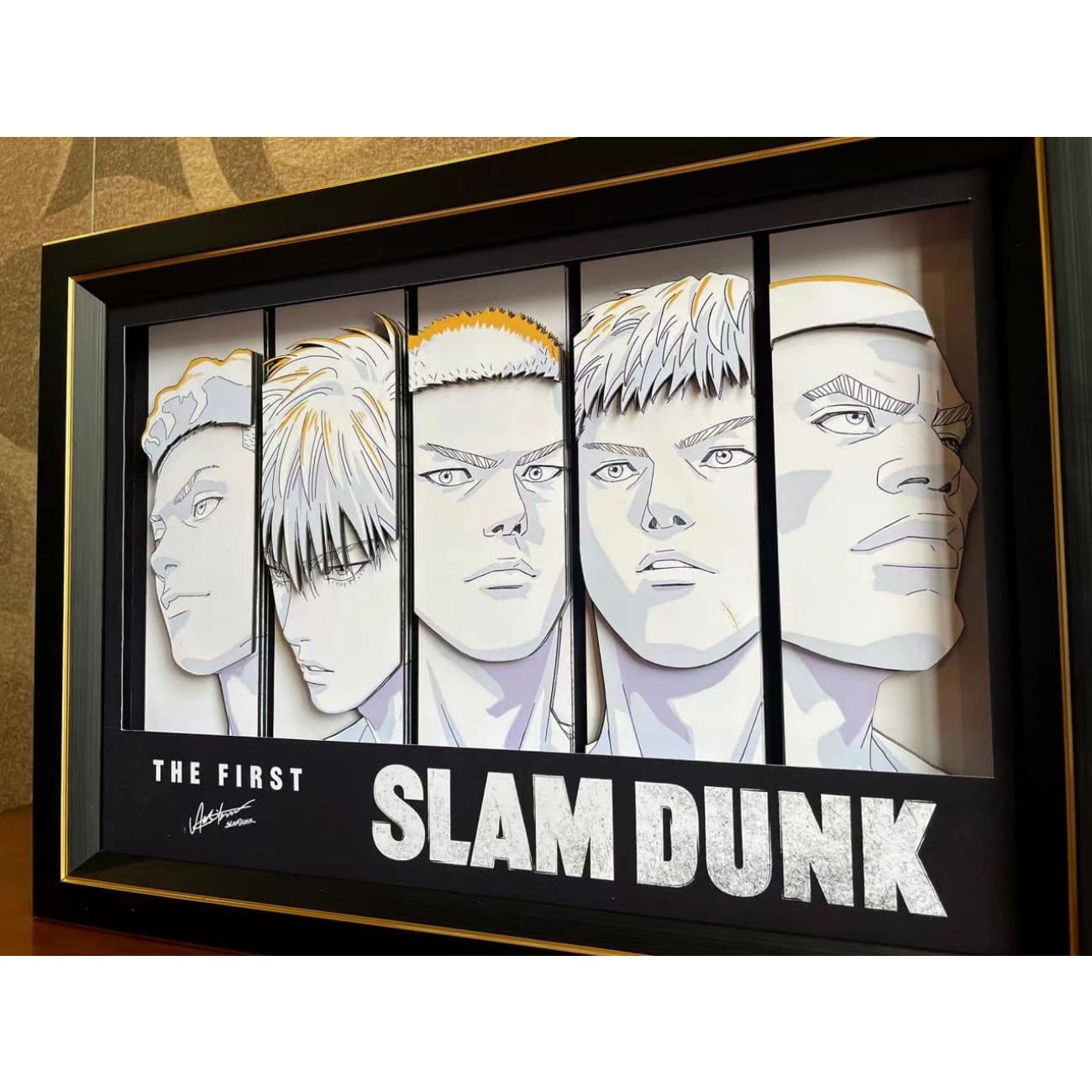 Mystical Art - The First Slam Dunk Shohoku Team 3D Poster Frame [2 Variants]