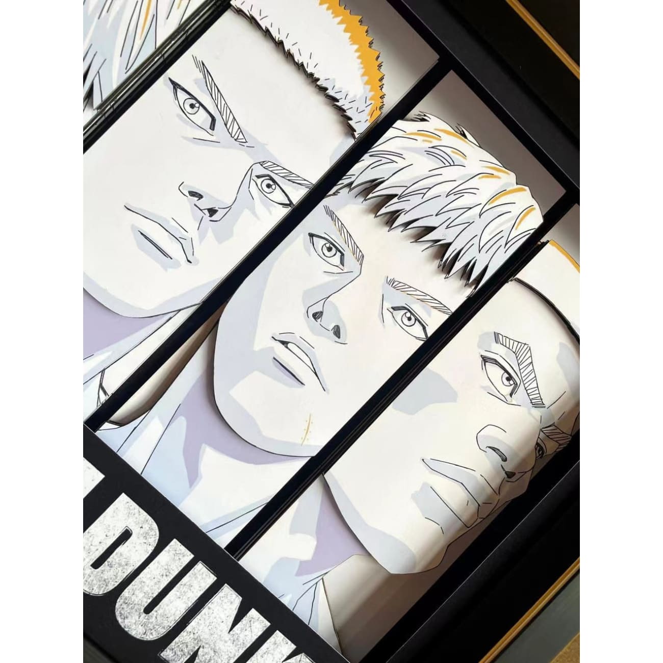 Mystical Art - The First Slam Dunk Shohoku Team 3D Poster Frame [2 Variants]
