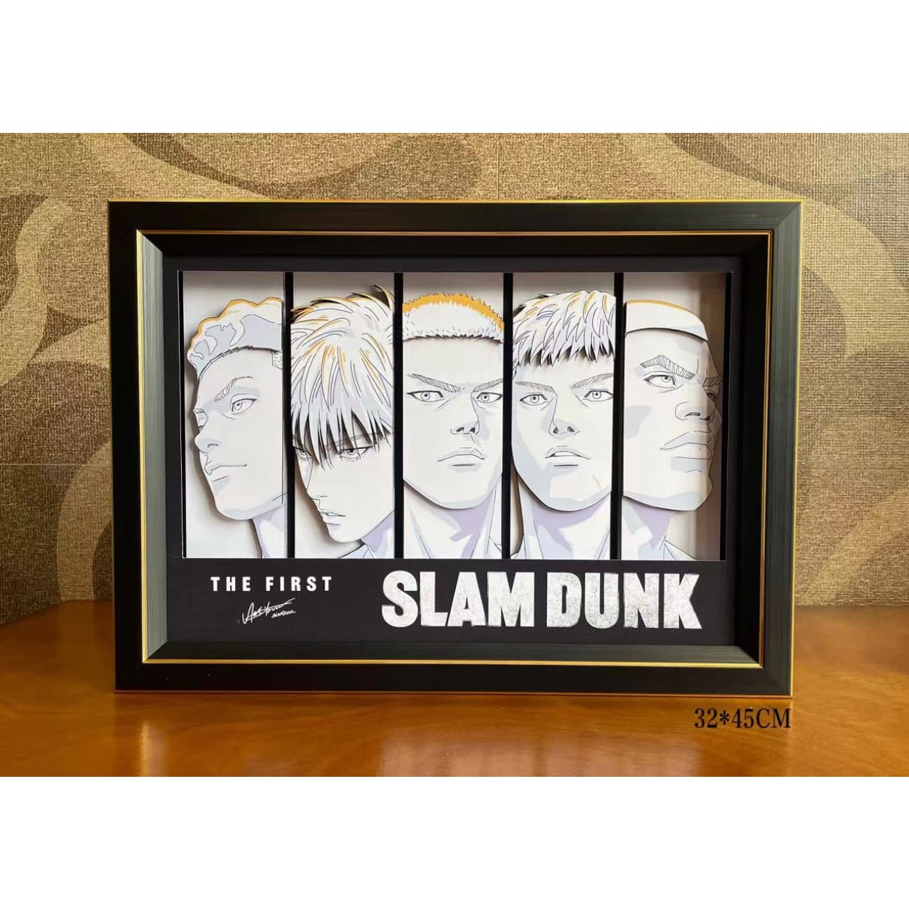 Mystical Art - The First Slam Dunk Shohoku Team 3D Poster Frame [2 Variants]