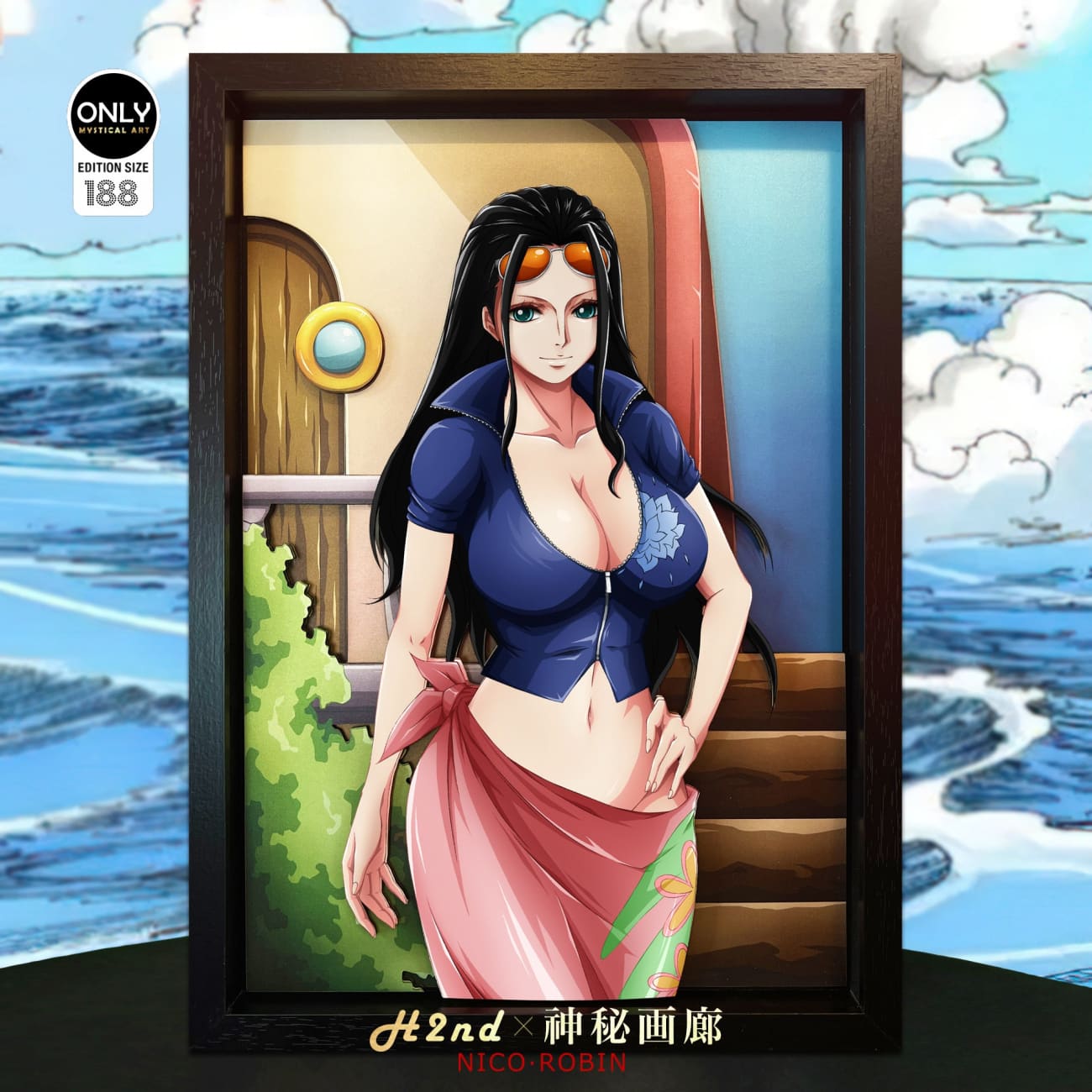 Mystical Art x H2nd - Nico Robin 3D Cast Off Photo Frame 