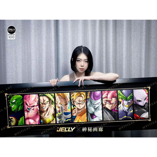 Mystical Art x Jelly - Dragon Ball Enemy Poster Frame