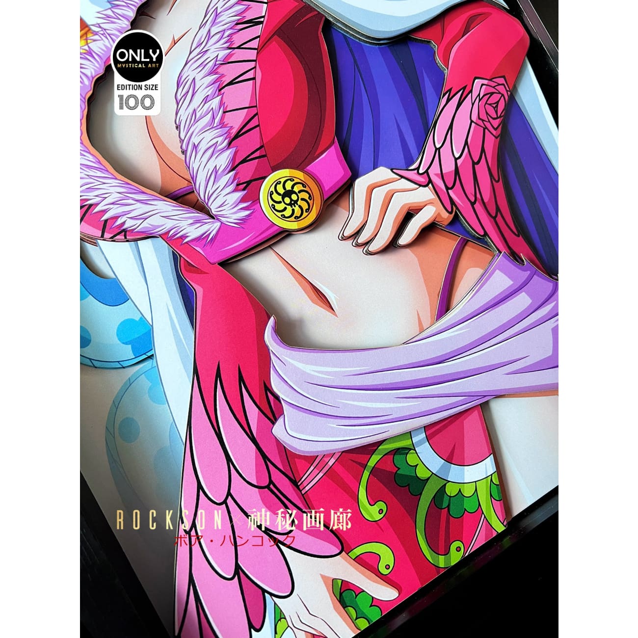 Mystical Art x Rockson - Boa Hancock Swimsuit Ver 3D Cast Off Poster Frame