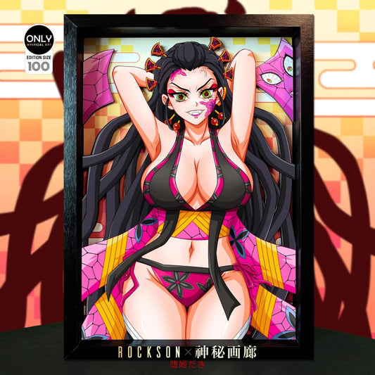 Mystical Art x Rockson - Daki 3D Cast Off Poster Frame