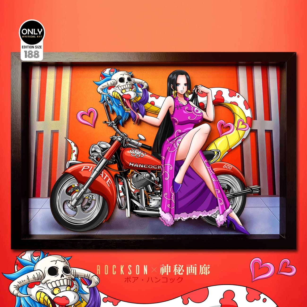 Mystical Art x Rockson - Motorcycle Style Bao Hancock