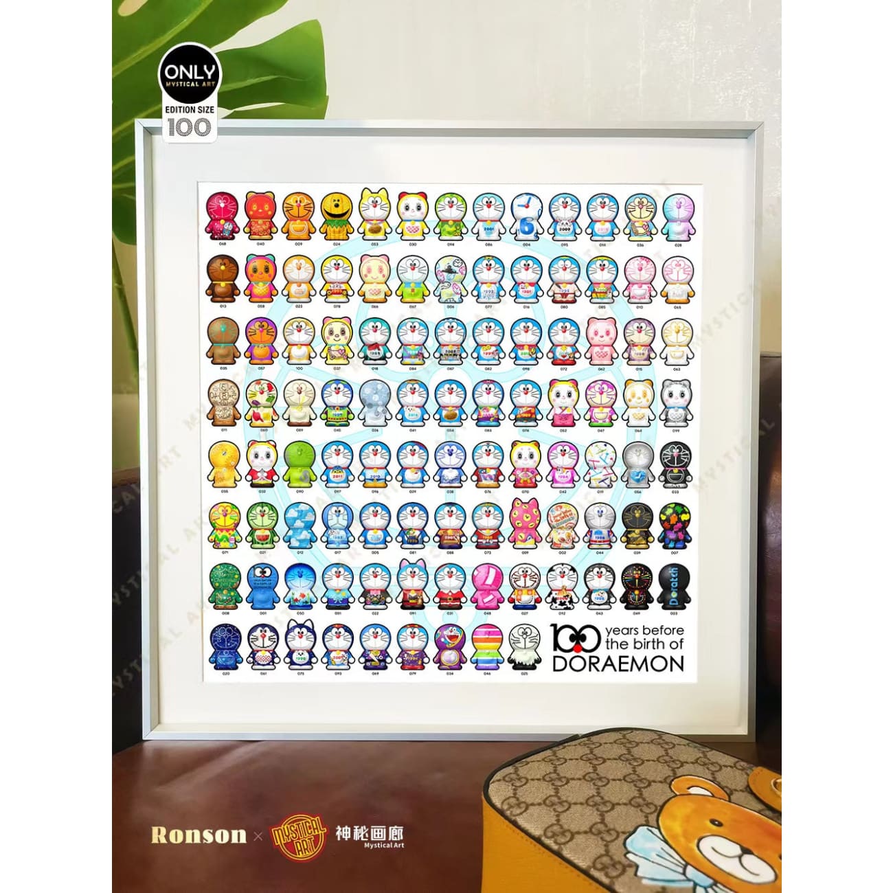 Mystical Art x Ronson - 100 Years Before The Birth Of Doraemon Poster Frame [2 Variants]