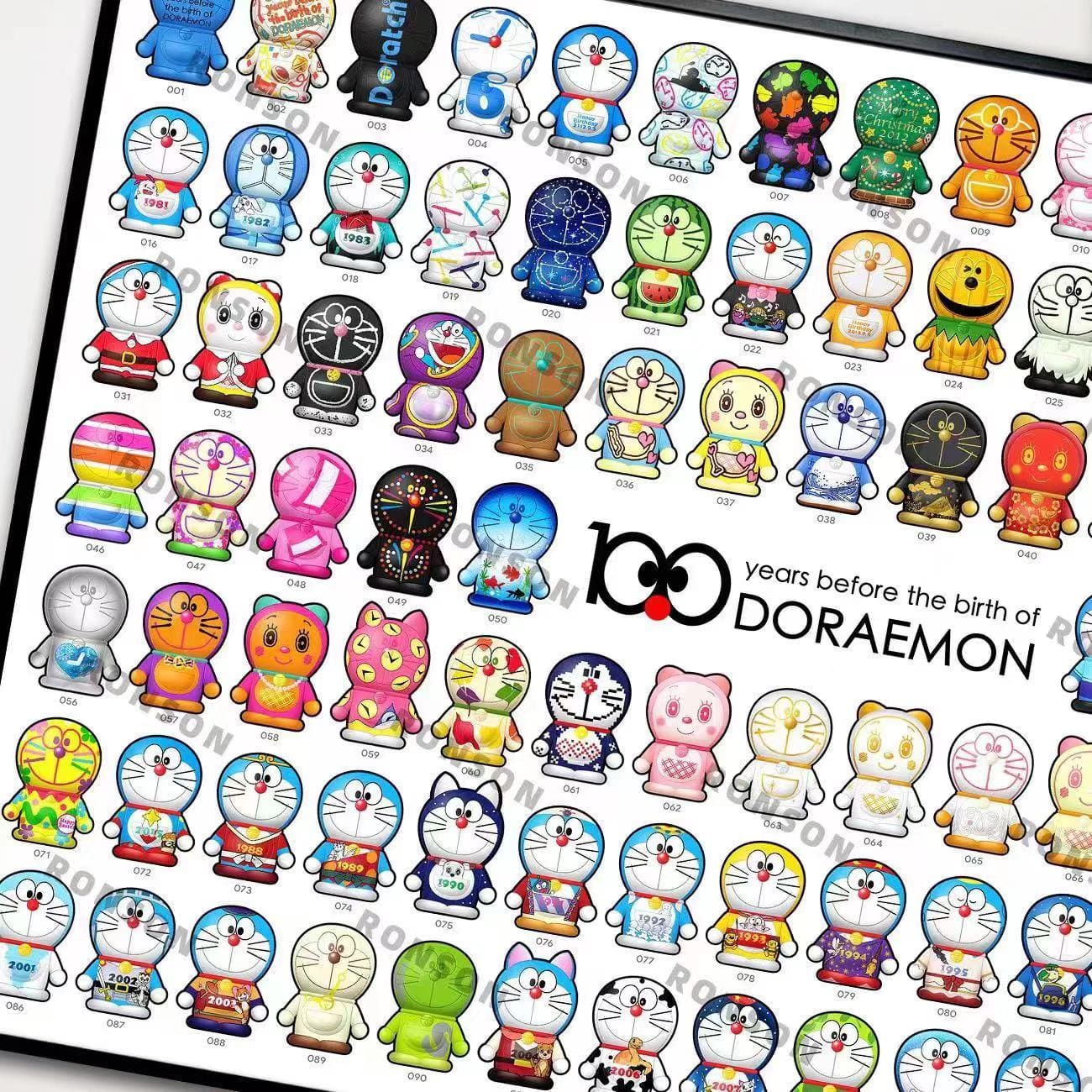 Mystical Art x Ronson - 100 Years Before The Birth Of Doraemon Poster Frame [2 Variants]