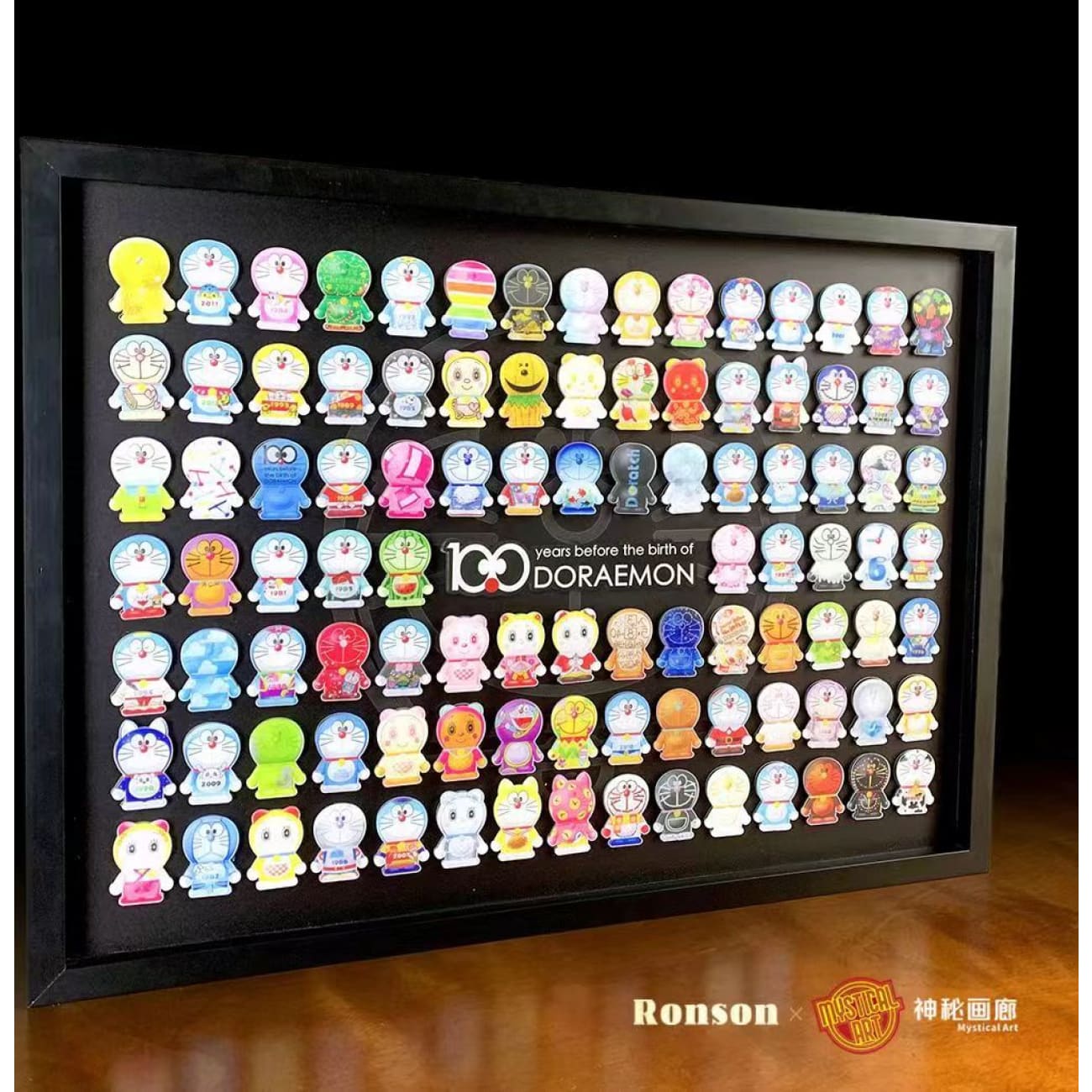 Mystical Art x Ronson - 100 Years Doraemon Acrylic Magnetic Suction Poster Frame