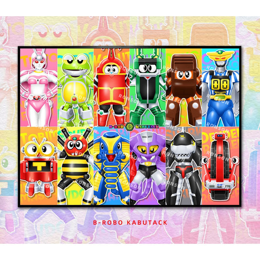  Mystical Art x Ronson - B-Robo Kabutack Poster Frame