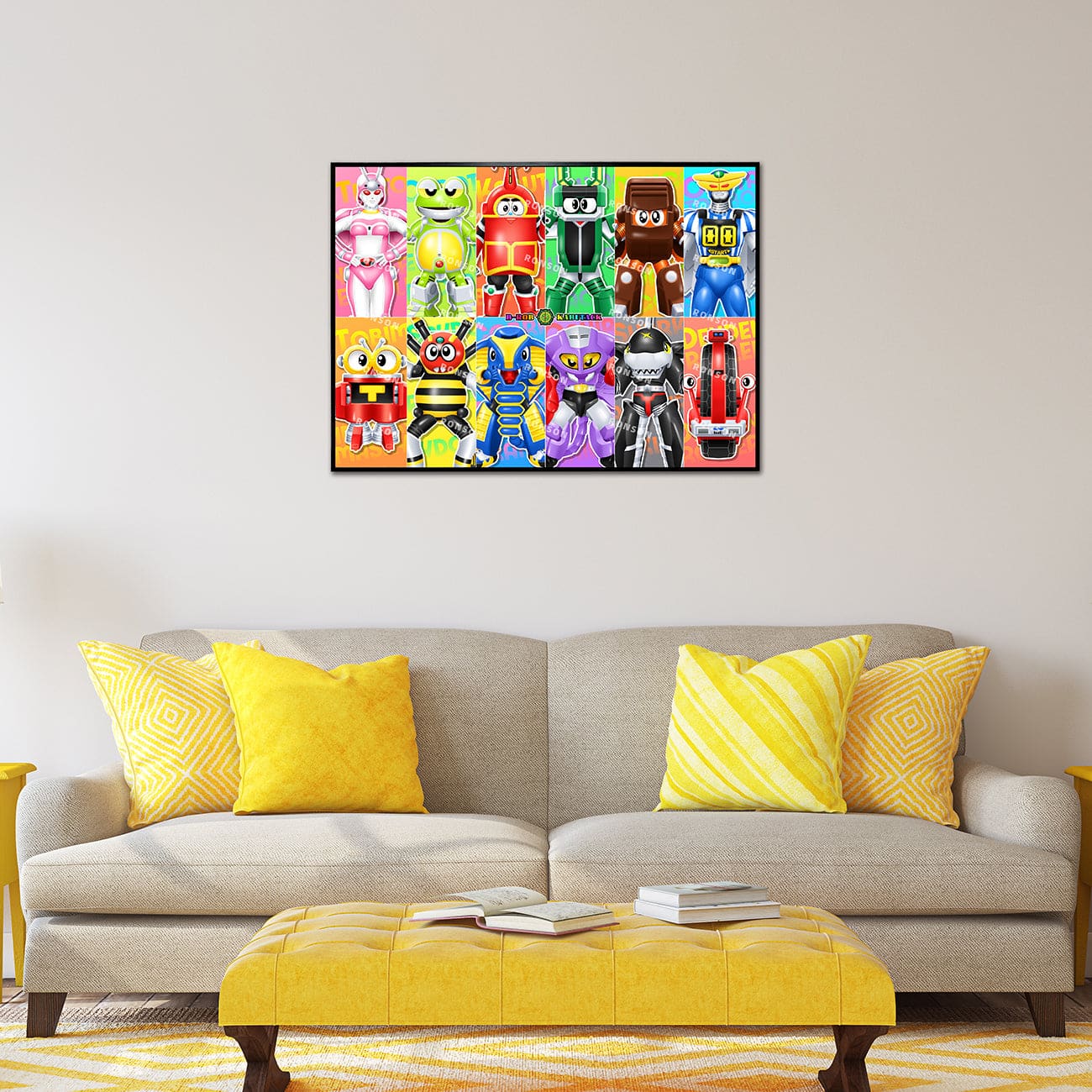  Mystical Art x Ronson - B-Robo Kabutack Poster Frame
