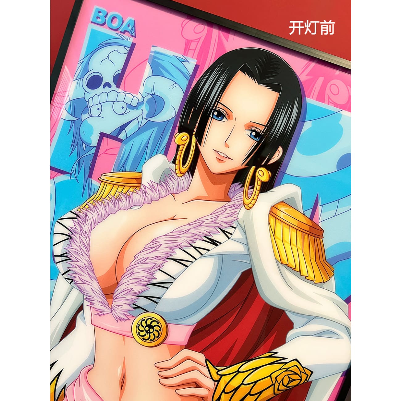 Mystical Art x Ronson - Boa Hancock Light Guide Cast Off Poster Frame