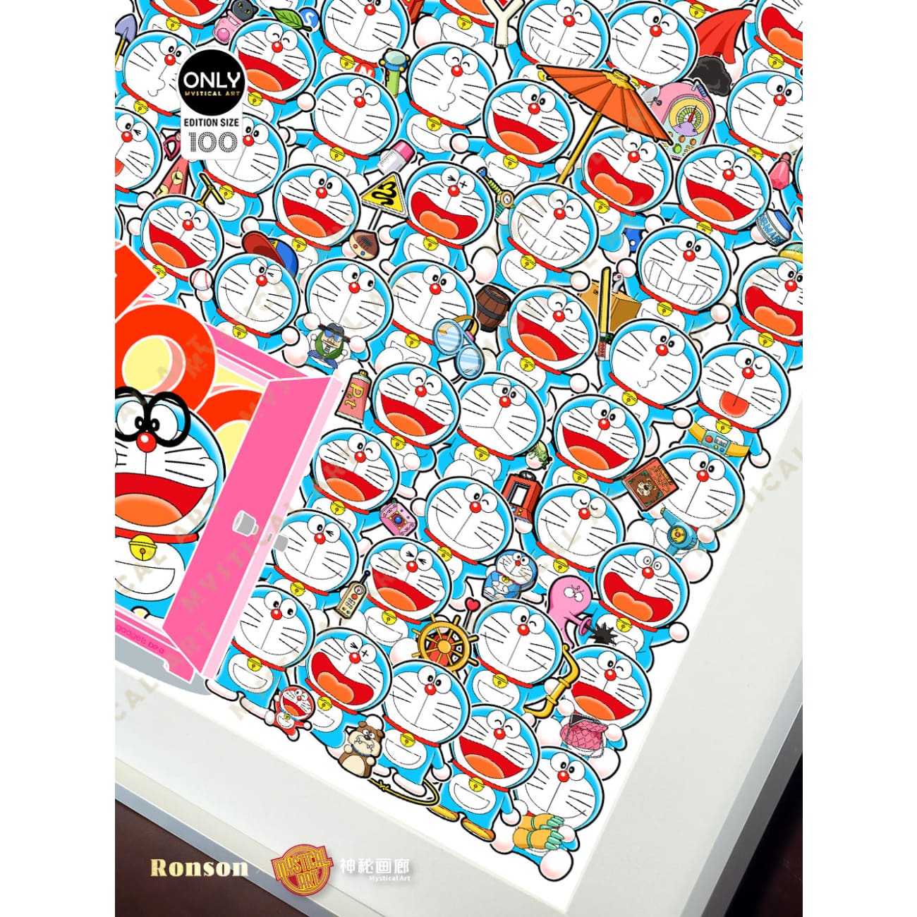 Mystical Art x Ronson - Doraemon with Mysterious Props Poster Frame [2 Variants]