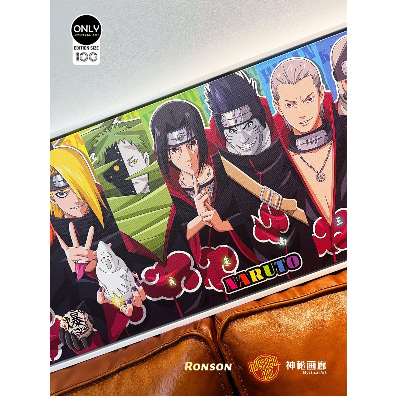 Mystical Art x Ronson - Naruto Akatsuki Poster Frame