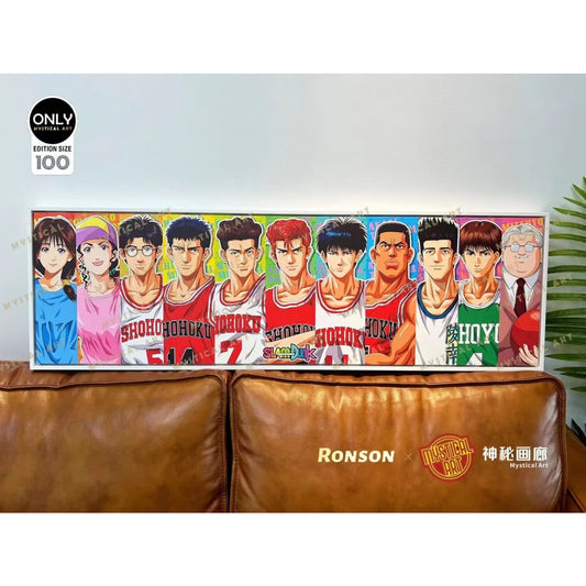 Mystical Art x Ronson - Rainbow Seires #007 Slam Dunk Poster Frame