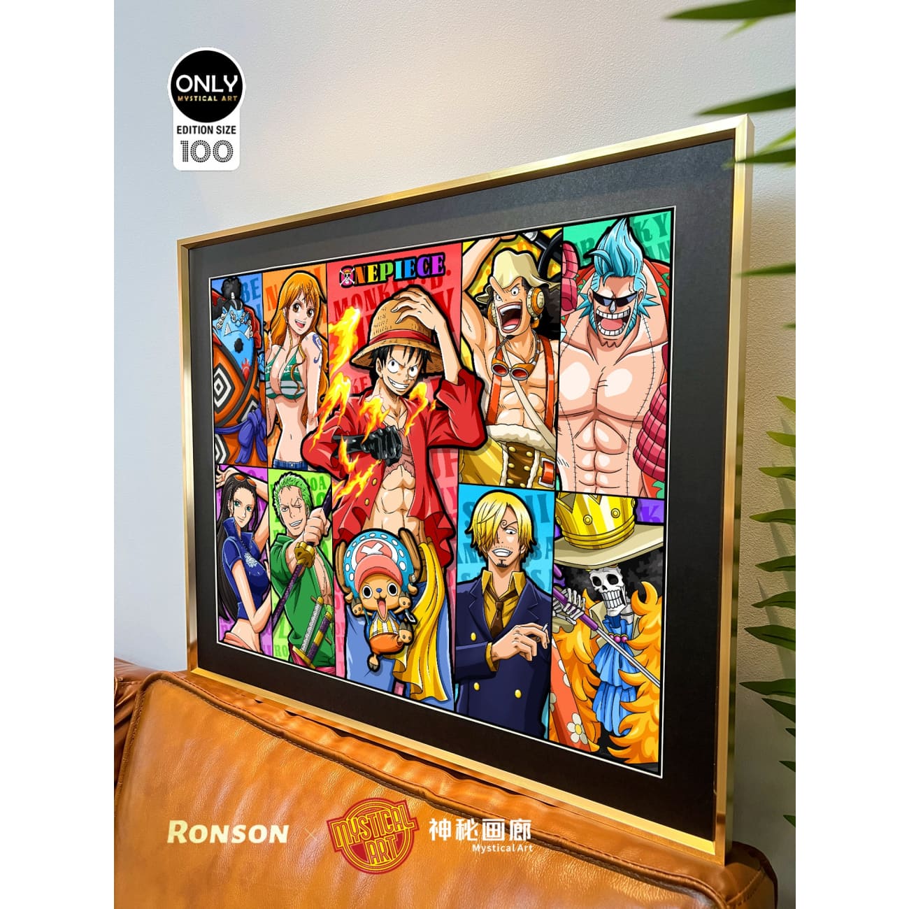 Mystical Art x Ronson - Straw Hat Pirates Poster Frame [2 Variants]