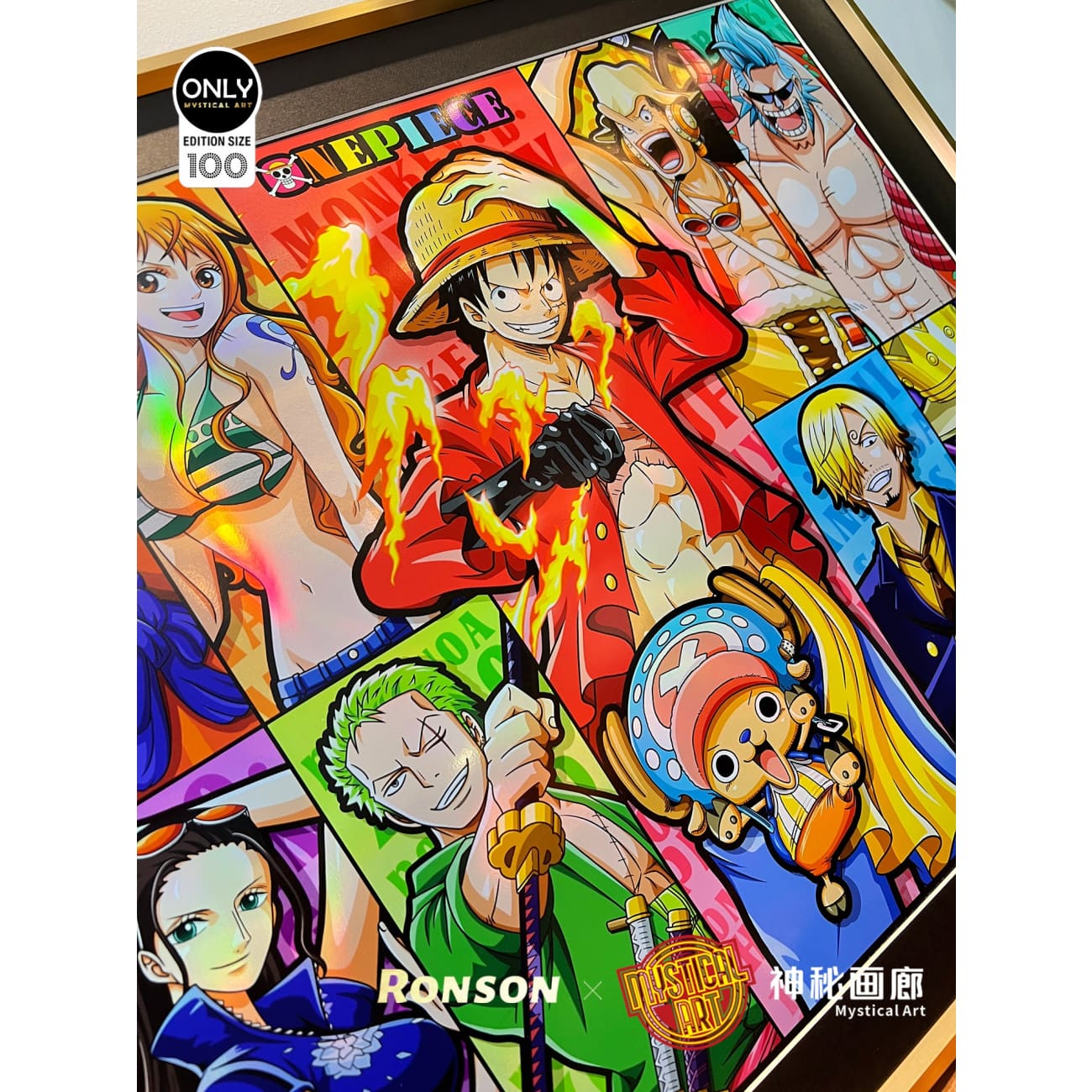 Mystical Art x Ronson - Straw Hat Pirates Poster Frame [2 Variants]