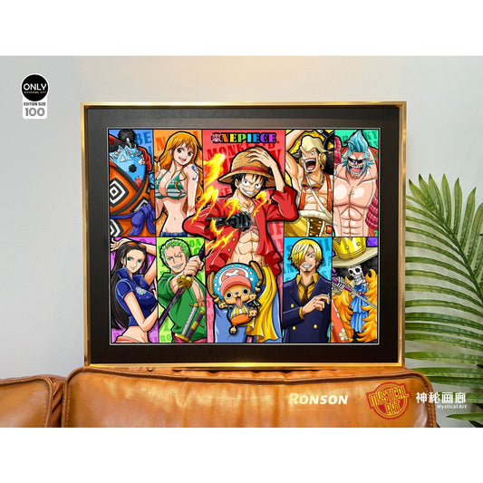 Mystical Art x Ronson - Straw Hat Pirates Poster Frame [2 Variants]