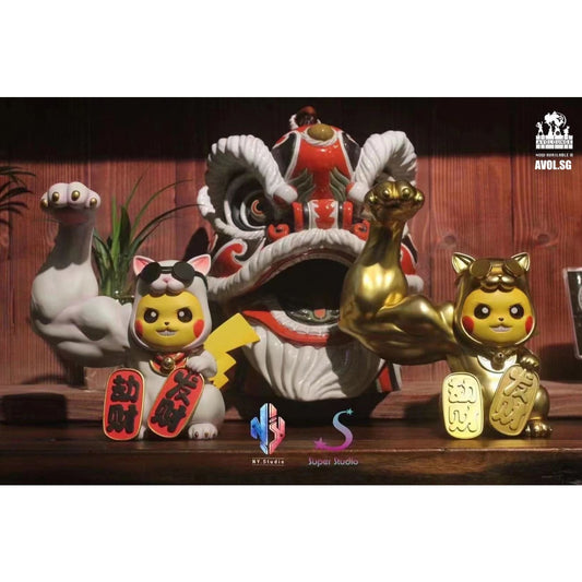 N.Y Studio X Super Studio - Muscular Fortune cat [Standard / Gold]