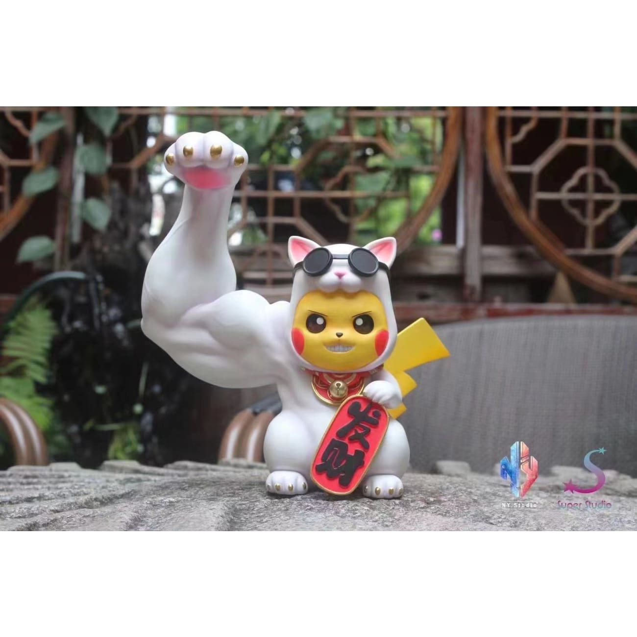 N.Y Studio X Super Studio - Muscular Fortune cat [Standard / Gold]