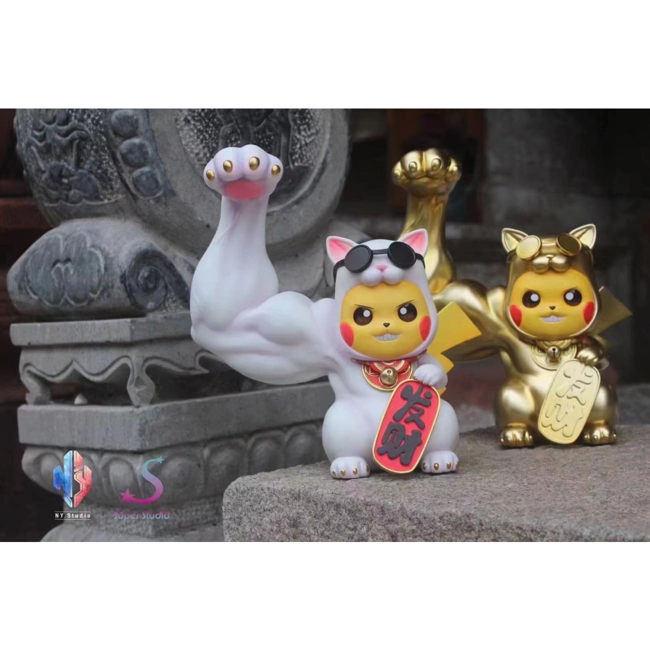 N.Y Studio X Super Studio - Muscular Fortune cat [Standard / Gold]
