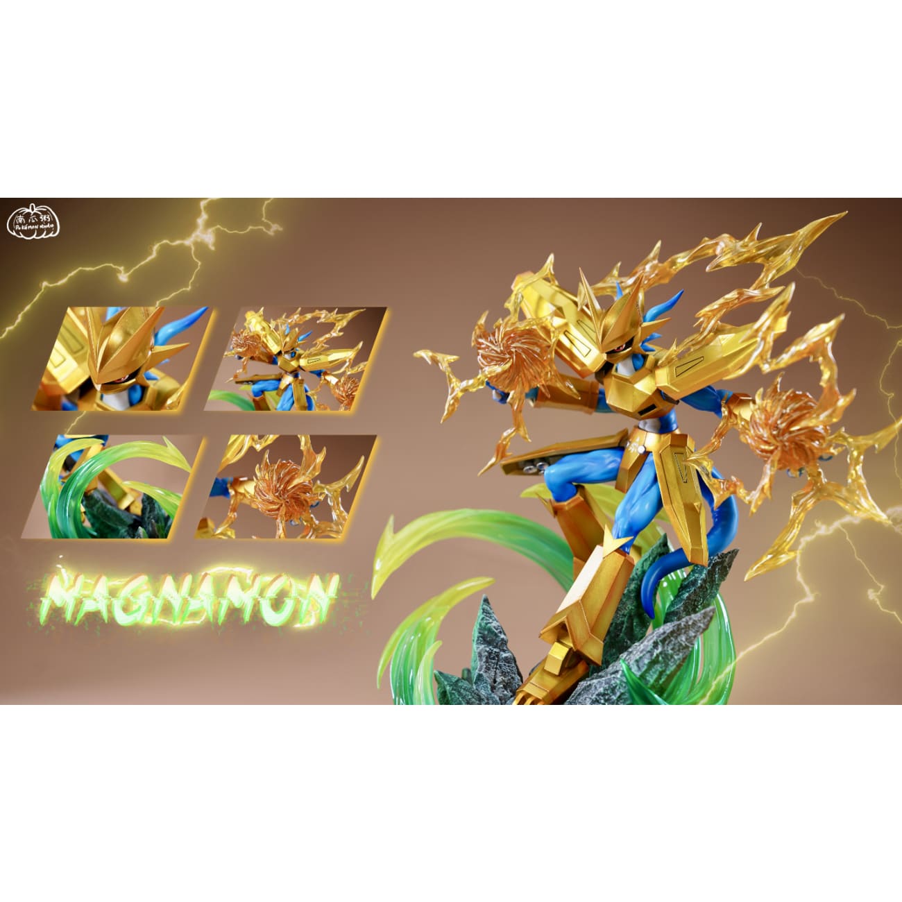 Nan Gua Zhou Studio - The Light of Miracle Magnamon [2 Variants]
