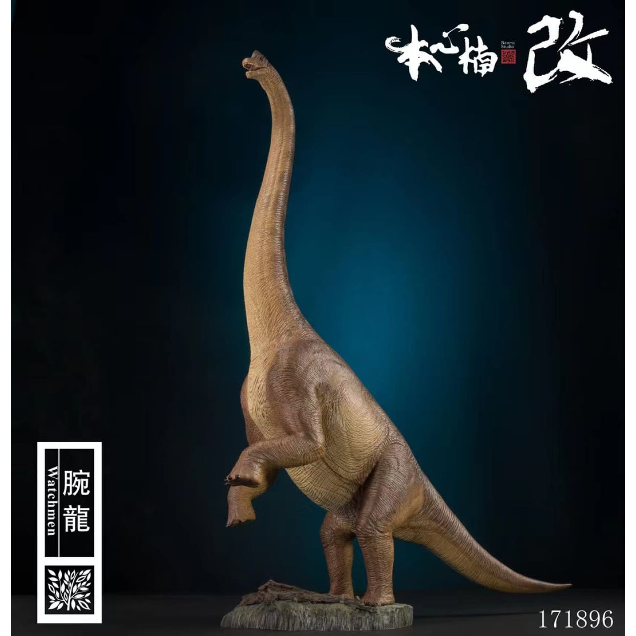 Nanmu Studio - Apatosaurus Dinosaur Statue ( Brown ) [1/35 scale]  