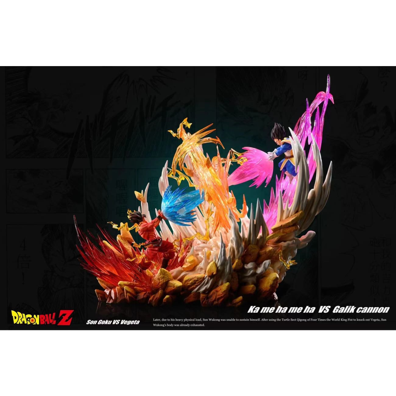 NB Studio - Kamehameha Son Goku VS Galick Gun Vegeta