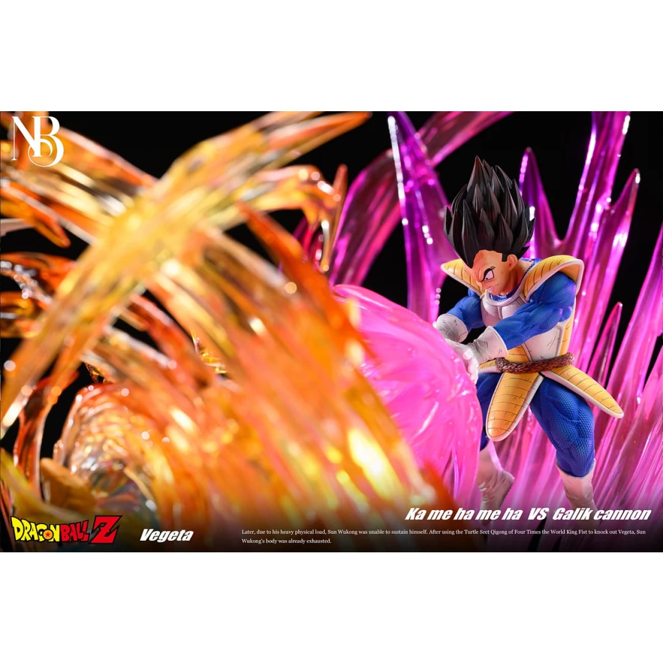 NB Studio - Kamehameha Son Goku VS Galick Gun Vegeta