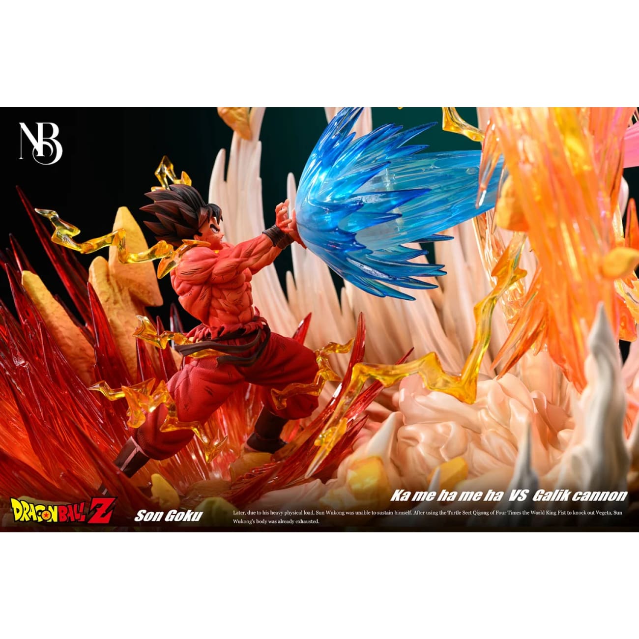 NB Studio - Kamehameha Son Goku VS Galick Gun Vegeta