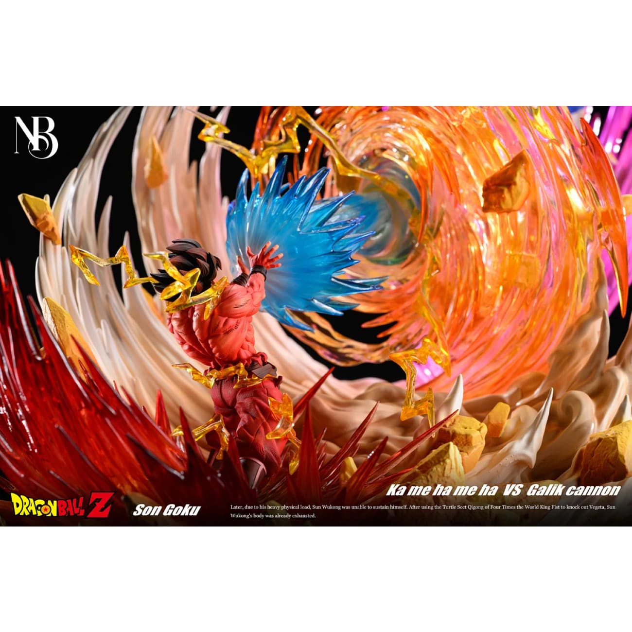 NB Studio - Kamehameha Son Goku VS Galick Gun Vegeta