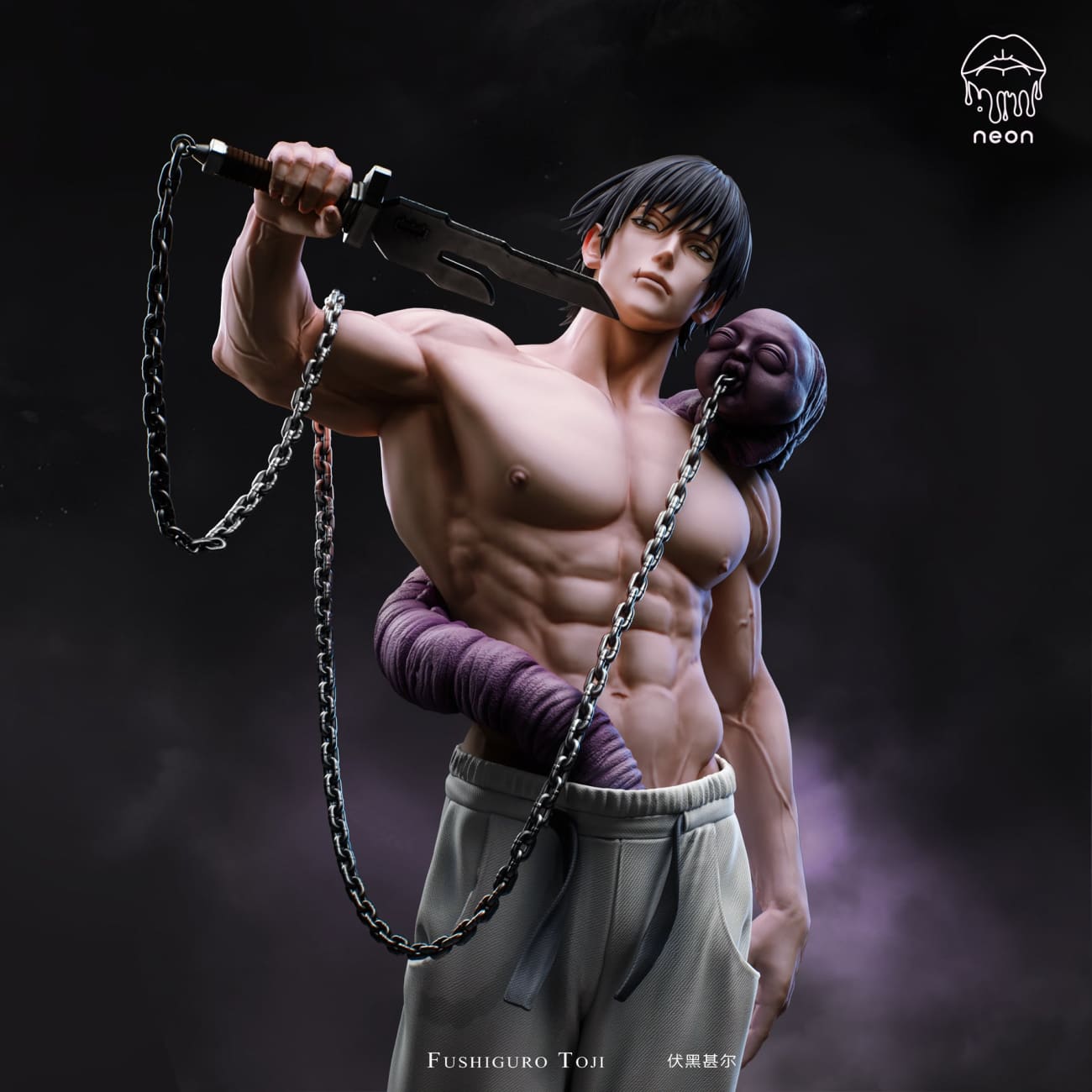 NEON Studio - Toji Fushiguro