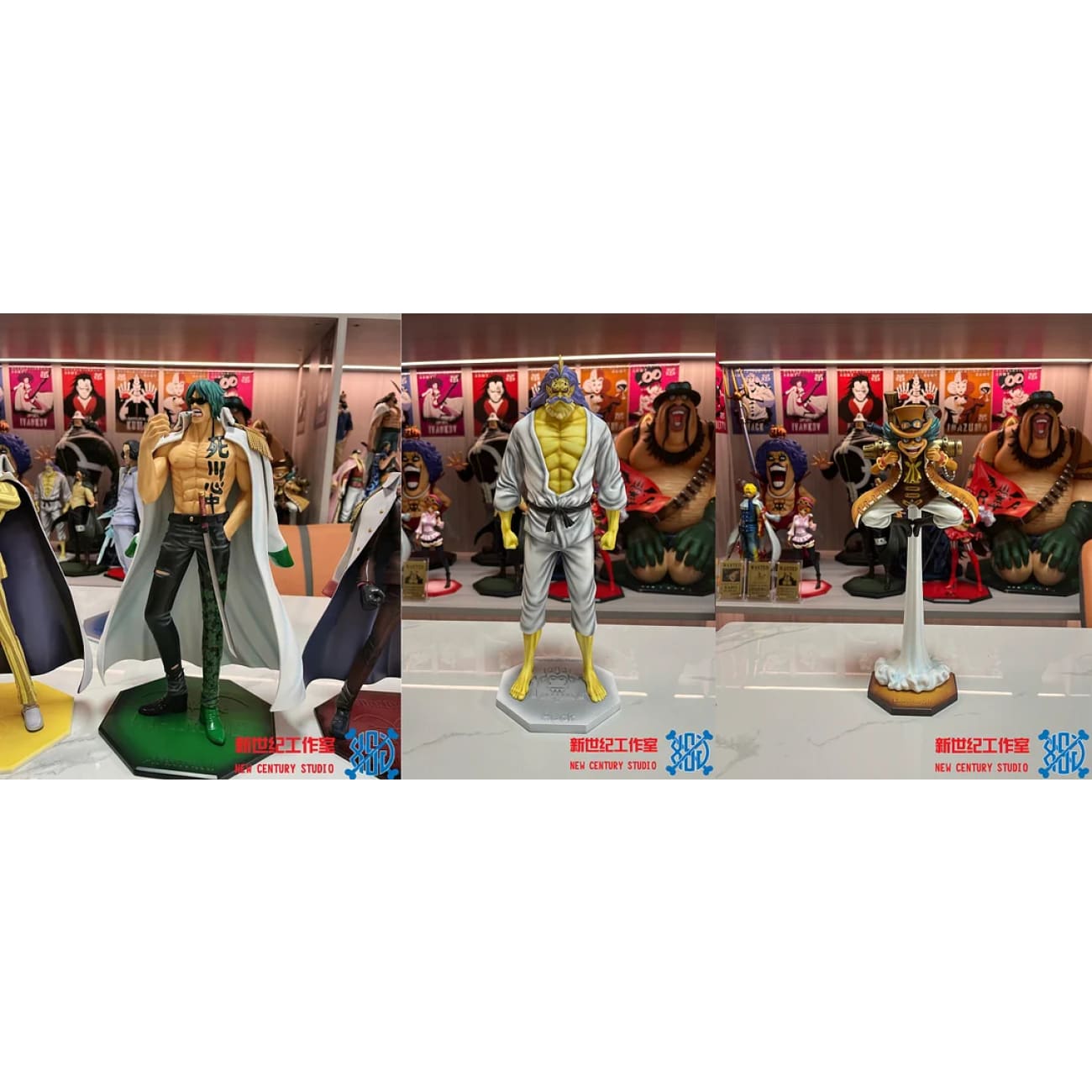 New Century Studio / Xin Shi Ji Studio - Marines Ryokugyu / Revolutionary Army Lindbergh / Revolutionary Army Hack