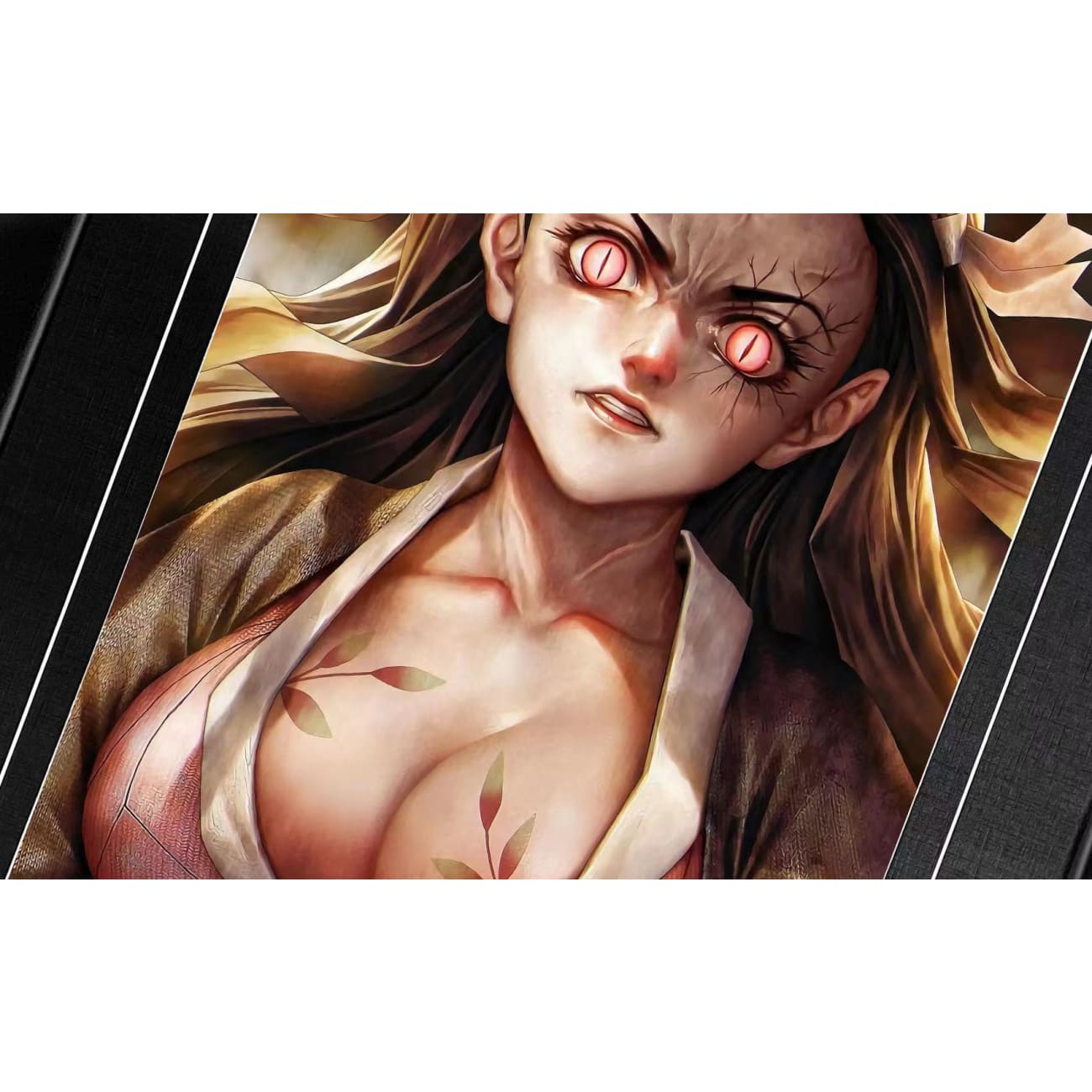 Nezuko Kamado Poster Frame [38cm x 53 cm]