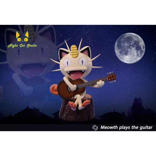 Night Cat Studio - Meowth Play Guitar