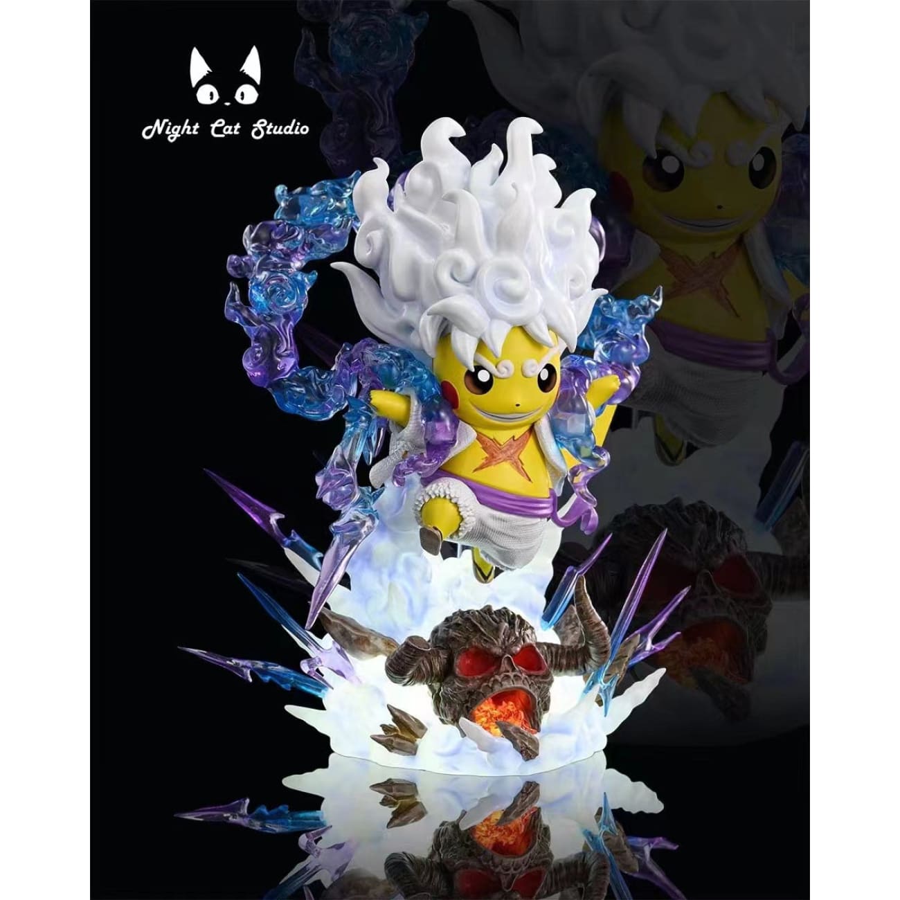 Night Cat Studio - Pikachu Cosplay Nika Luffy Gear 5 