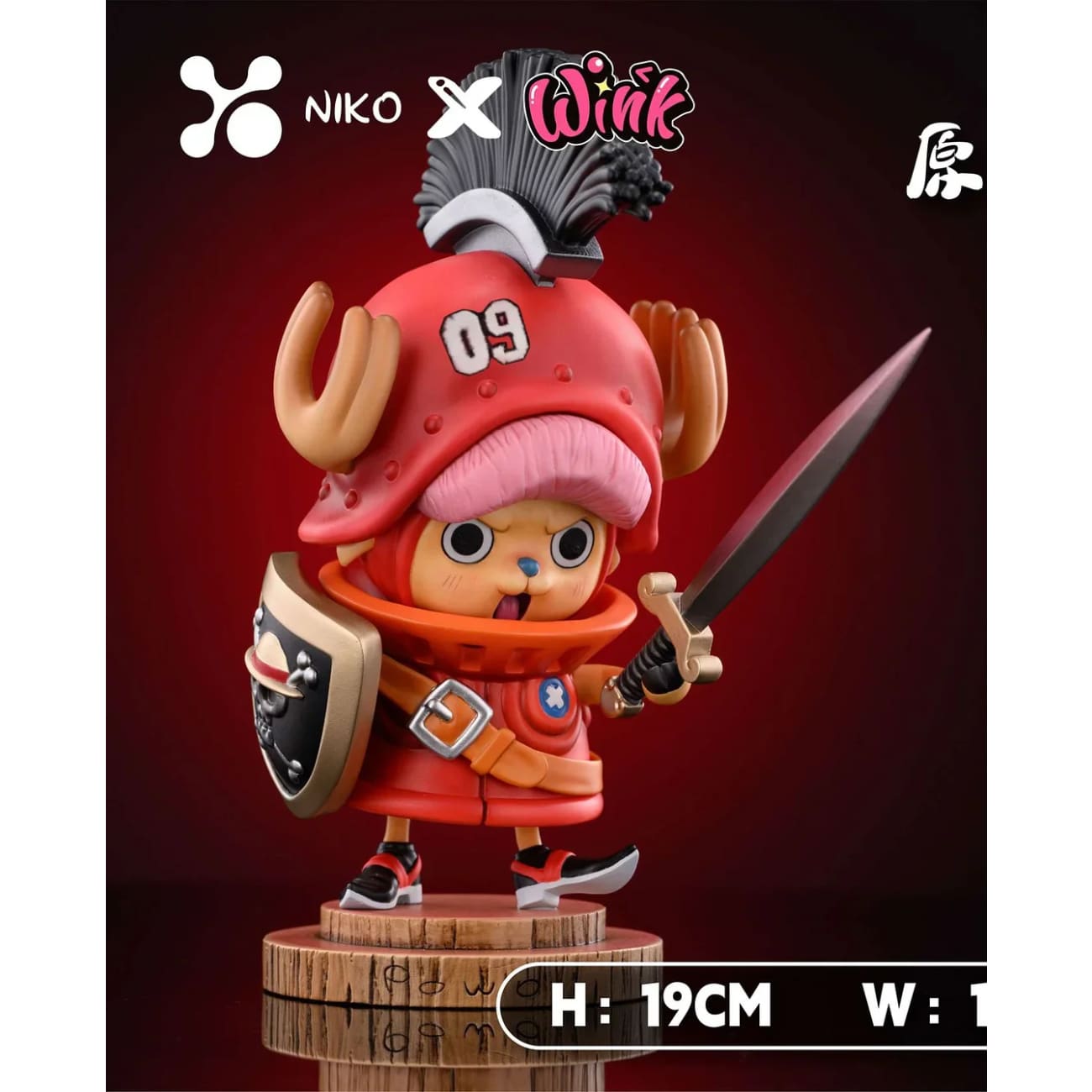 Niko Studio x Wink Studio - 09 Red Tony Tony Chopper / 16 Blue Tony Tony Chopper [4 Variants]