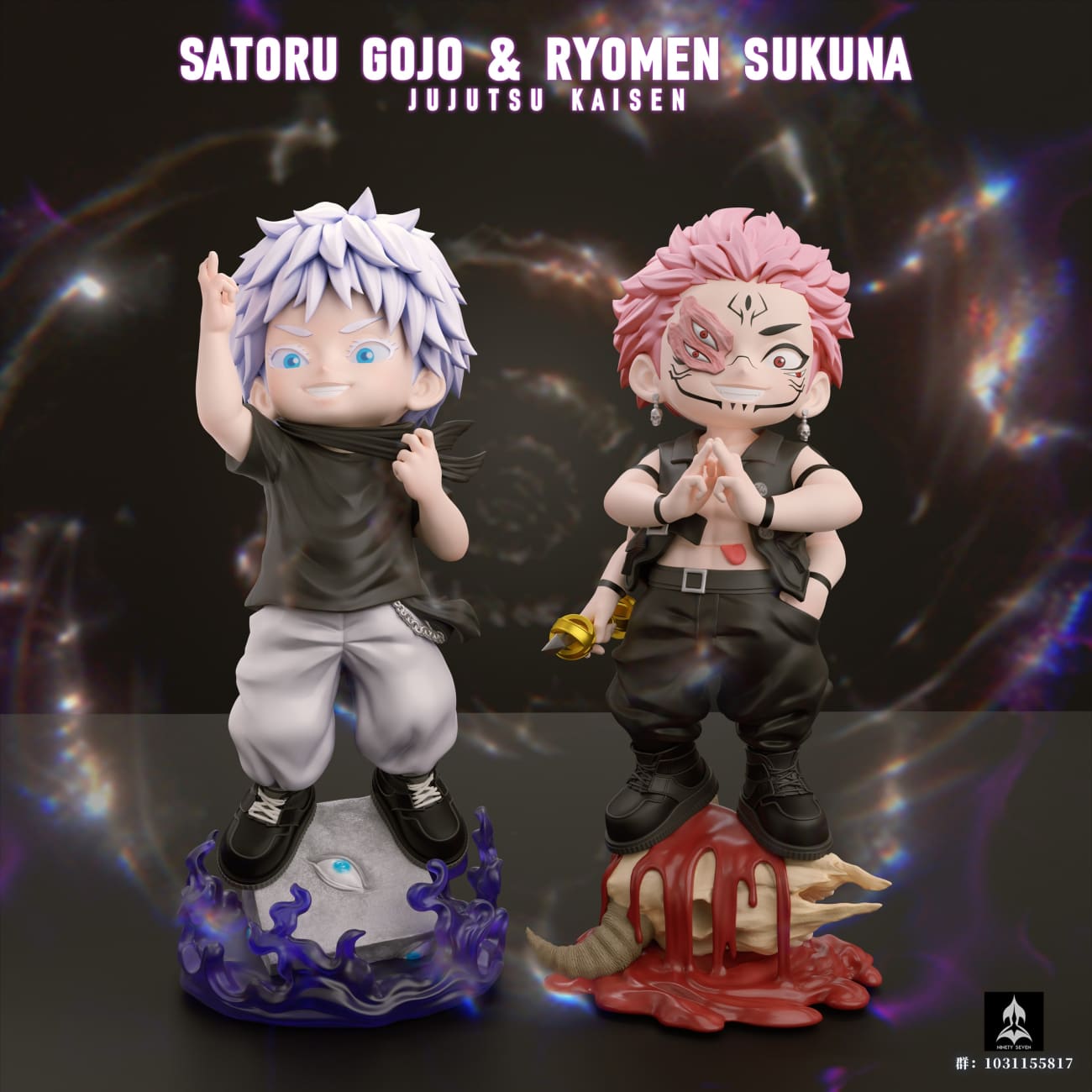 Ninety Seven Studio - Satoru Gojo / Ryomen Sukuna Chibi Ver.
