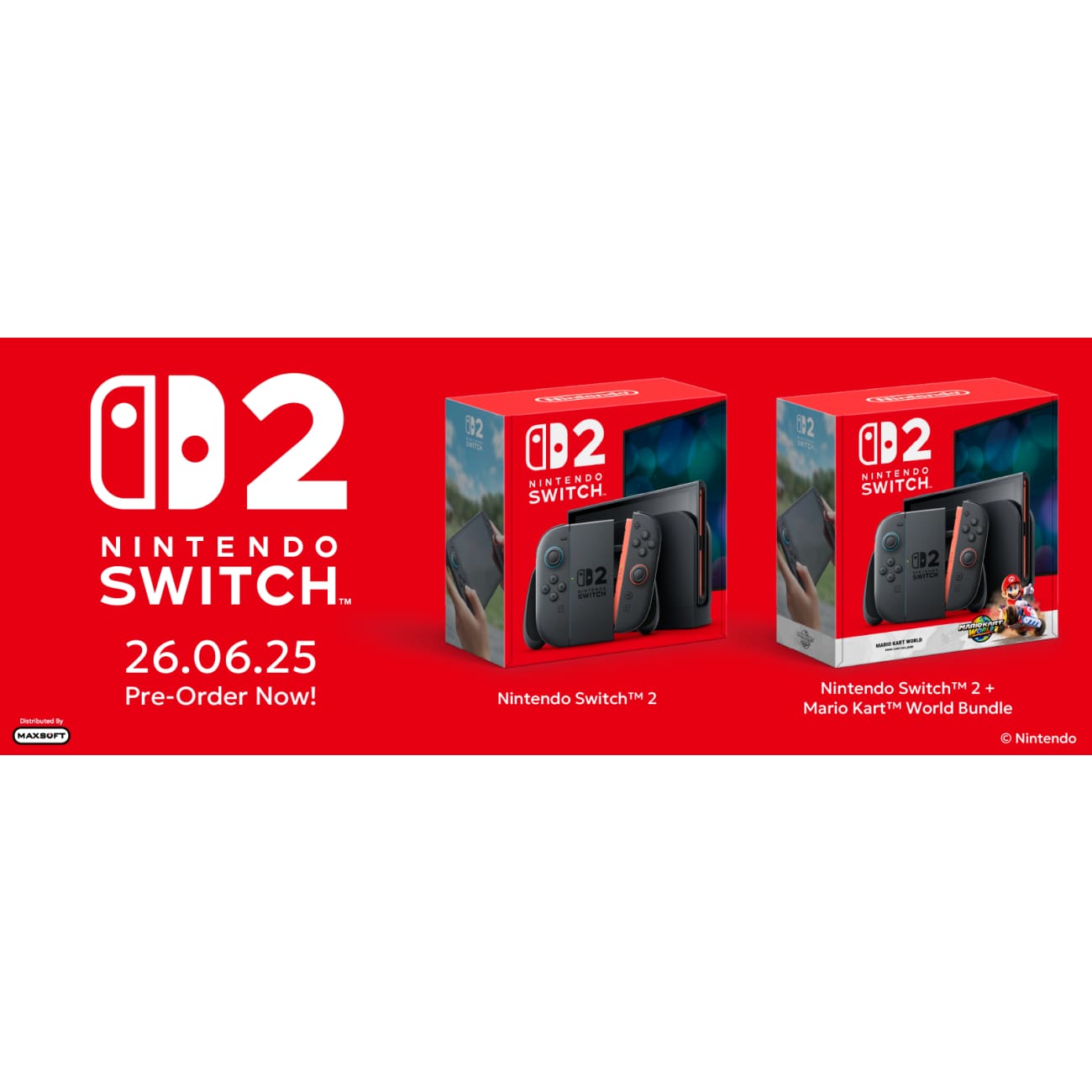 Nintendo Switch 2 - Sgp Singapore Local Set with 1 Year
