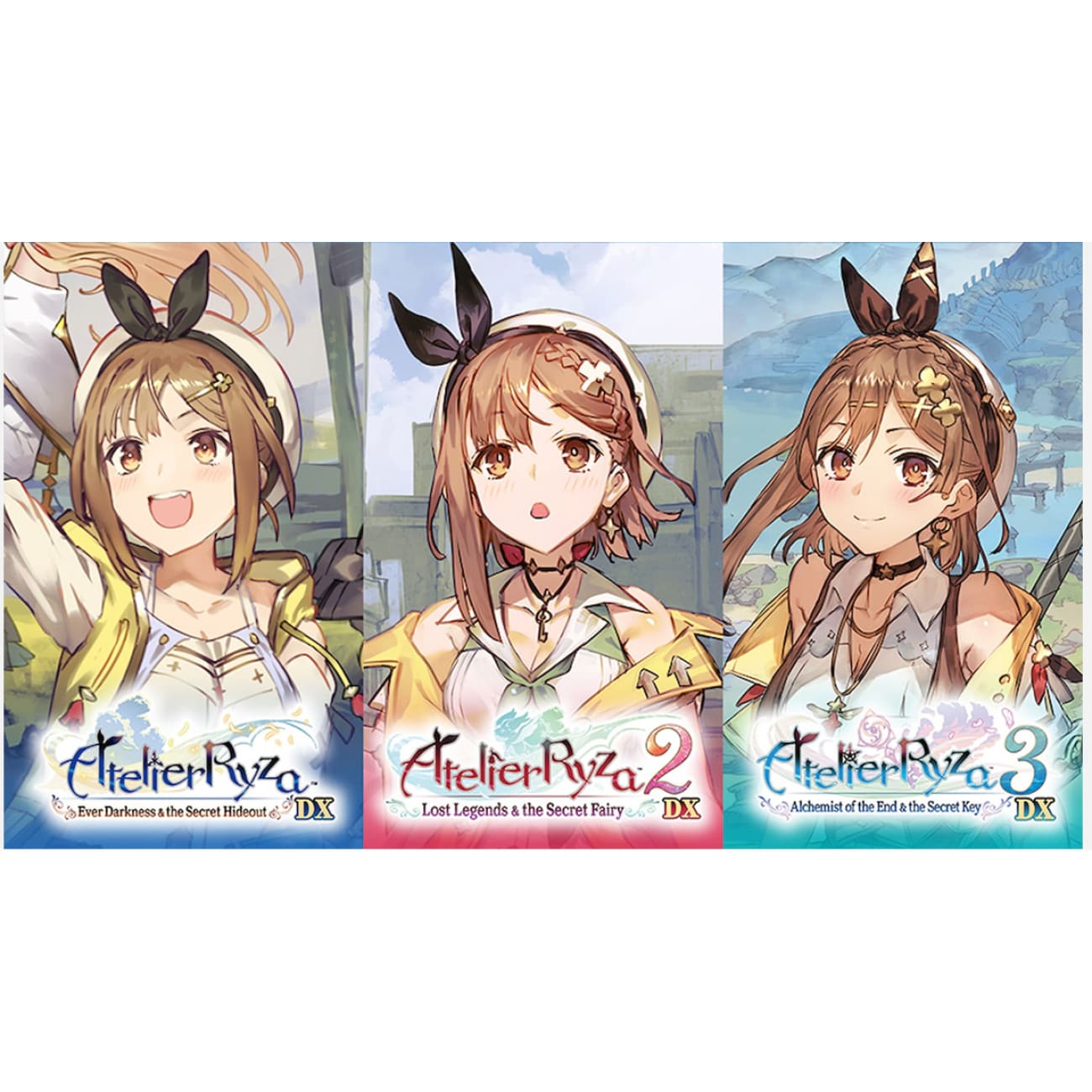 Nintendo Switch Game Title - Atelier Ryza Secret Trilogy Deluxe Pack - Premium Edition