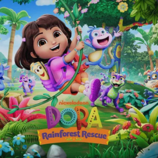 Nintendo Switch Game Title - Dora the Explorer: Rainforest Rescue