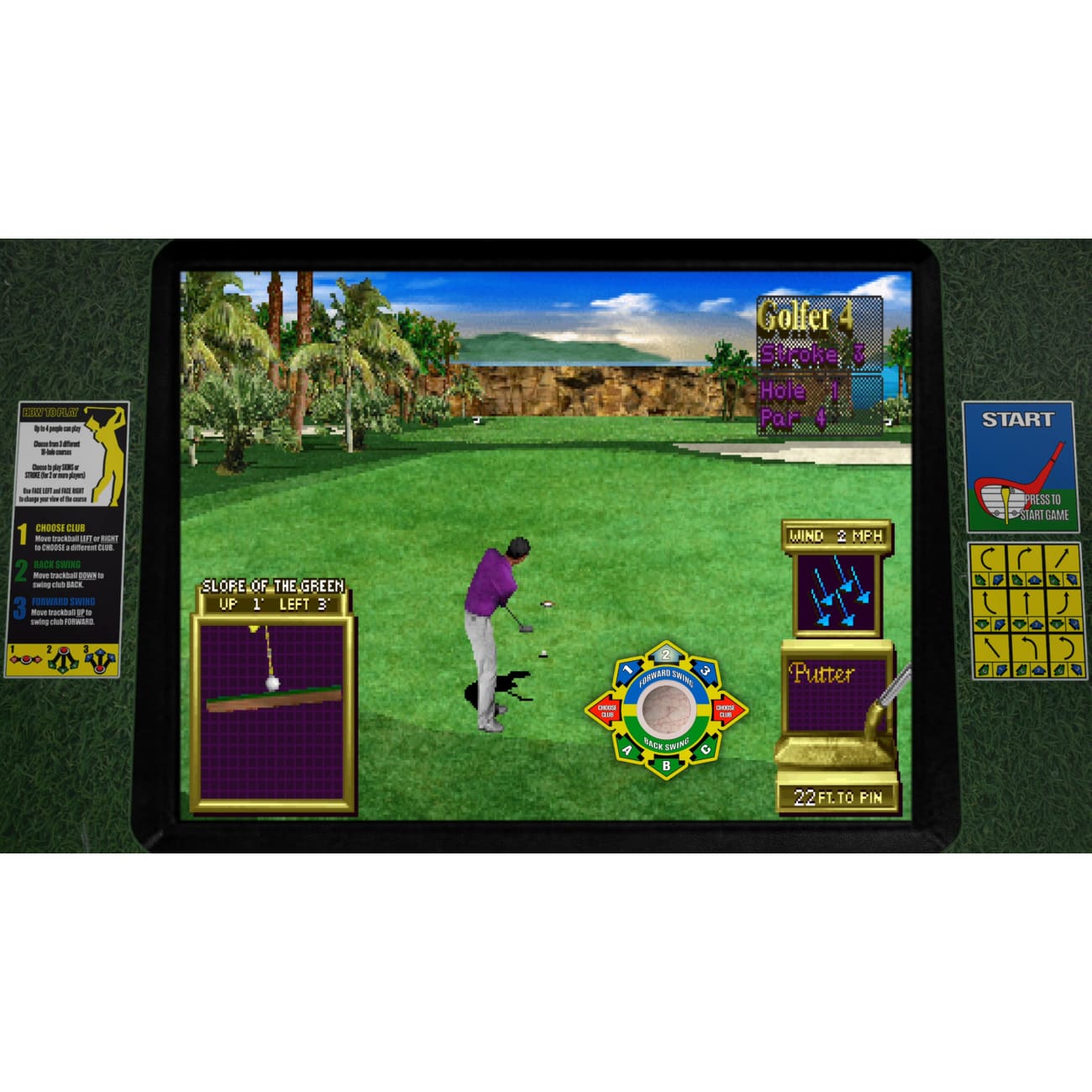 Nintendo Switch Game Title - Golden Tee Arcade Classics 