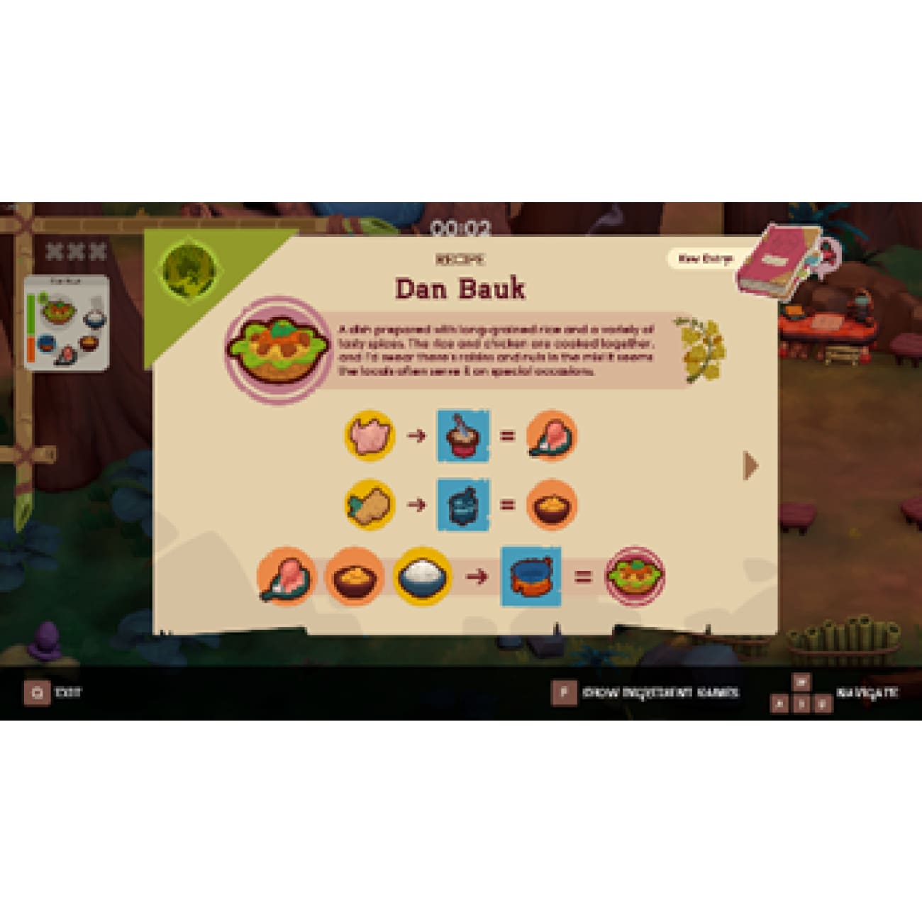 Nintendo Switch Game Title - SEDAP! A Culinary Adventure