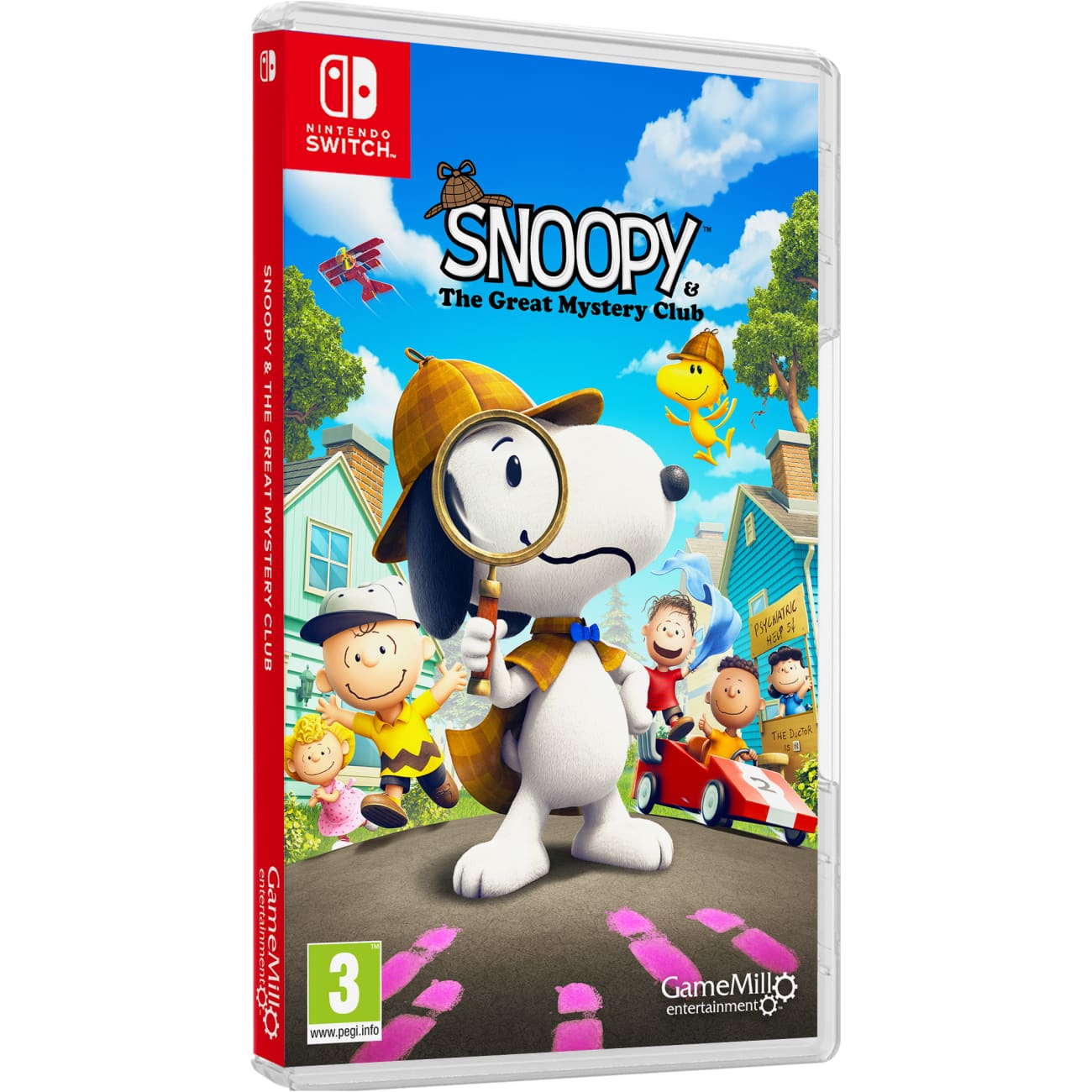 Nintendo Switch Game Title - Snoopy The Great Mystery Club