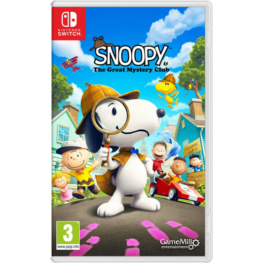 Nintendo Switch Game Title - Snoopy The Great Mystery Club