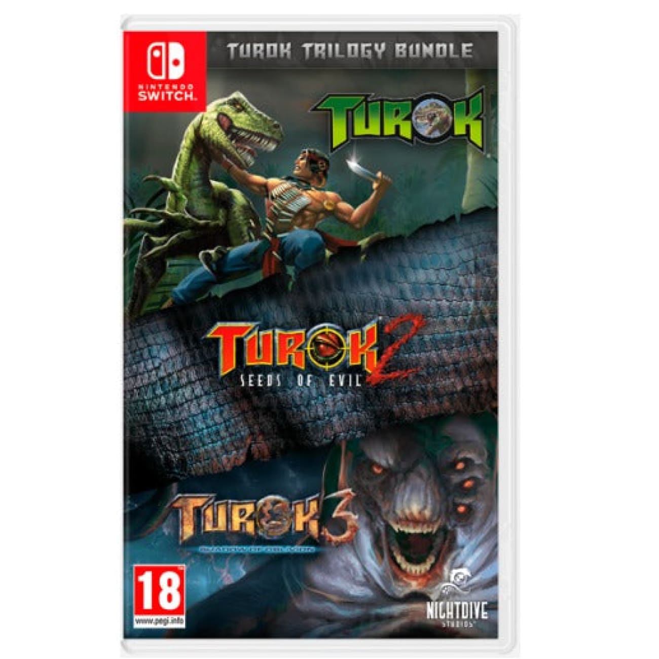 Nintendo Switch Game Title - Turok Trilogy Bundle
