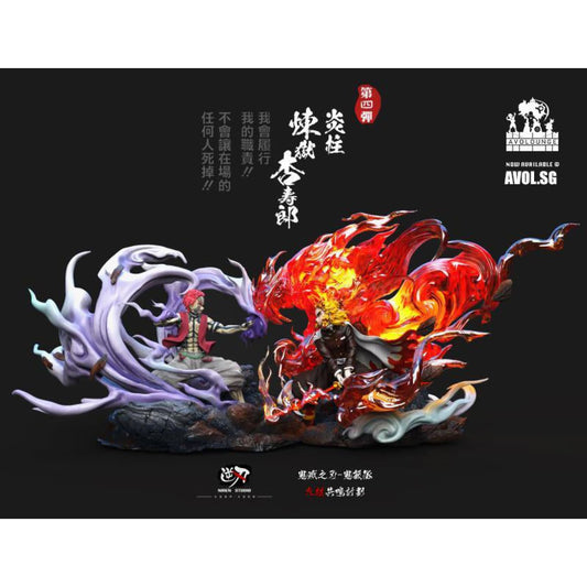 NiRen Studio - Kyojuro Rengoku and Akaza