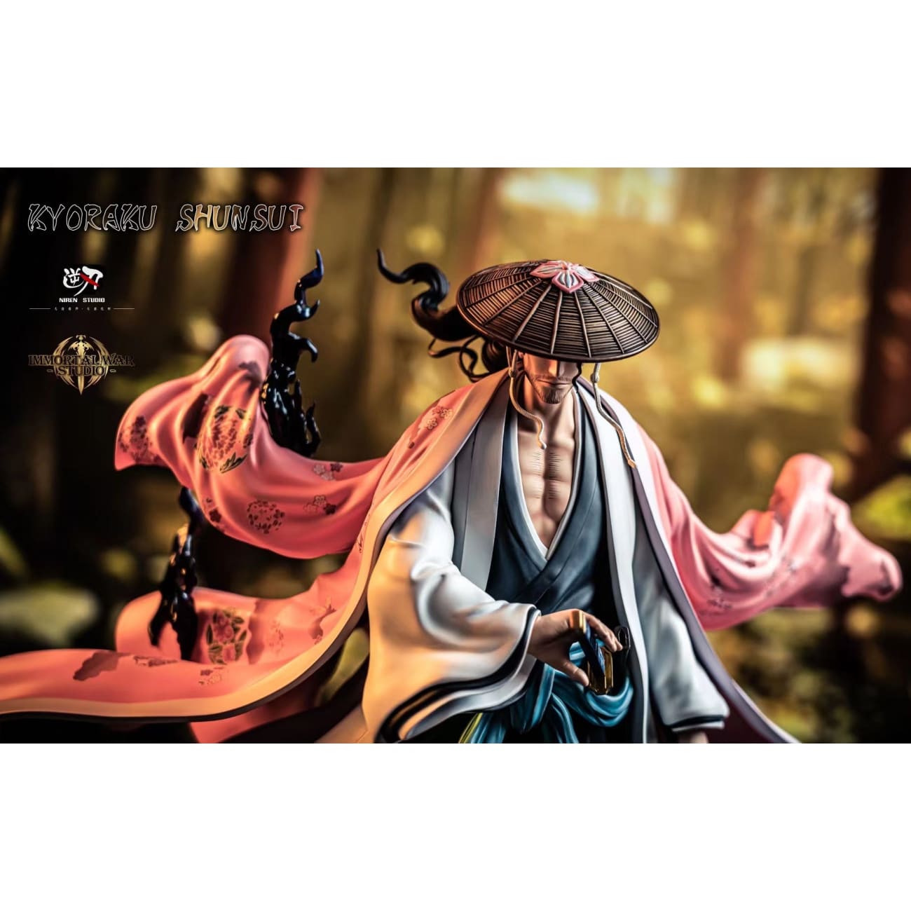Niren Studio x Immortal War Studio  - Shunsui Kyoraku / Unohana Retsu Bust  